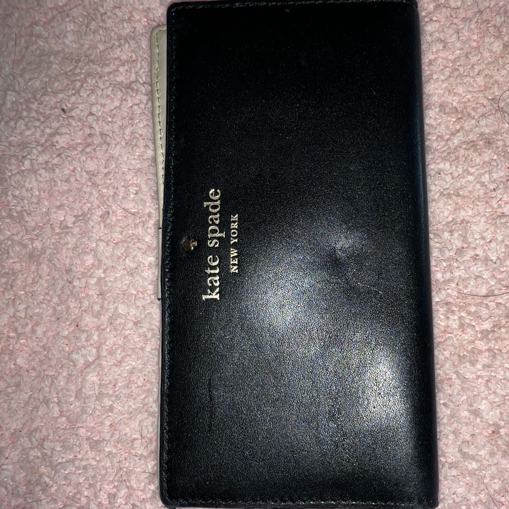 Kate Spade Black Leather Wallet